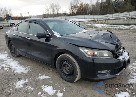 2013 Honda Accord Exl из США, поврежденный, VIN 1HGCR2F89DA224199